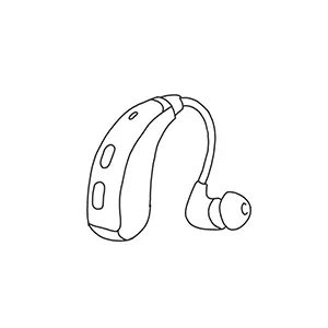Hörgeräte Illustration