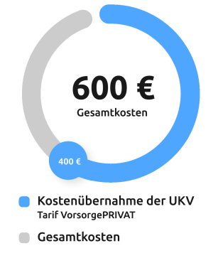 Beispiel Veranschaulischaulischung der Kosten&uuml;bernahme bei einer neuen Brille